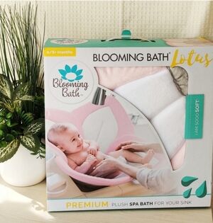 Blooming Bath Lotus Premium Plush Spa Bath For Your Sink